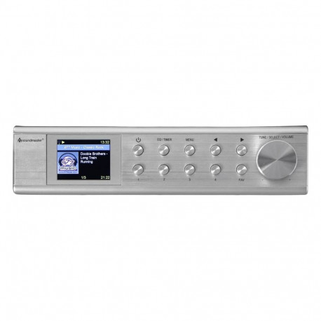 "soundmaster IR1500SI Unterbauradio silber"