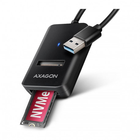 "AXAGON ADM2-AM NVMe/SATA SDD Adapter - 10cm"