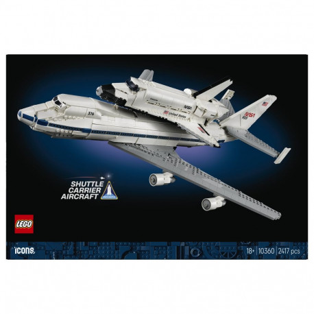 Icons kosmosesüstiku transpordijumbo 10360