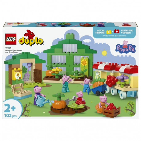 "LEGO Opas Garten und Gewächshaus"