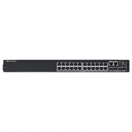 "Server DELL Powerswitch N2224X-ON 24x1 2.5G 4x25G 2x40G Stacking 1xAC PSU IO PS airflow OS6"