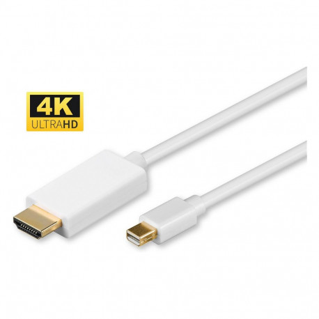 4K Mini DisplayPort HDMI-le