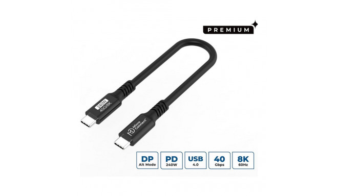 USB-C–USB-C kaabel 0,15m