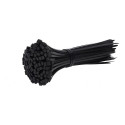 "Cable tie 100pcs Black, 292mm"