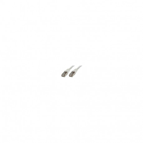 "F/UTP CAT5e 0.5m White PVC"