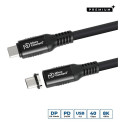 USB-C–USB-C kaabel 1m