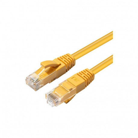 "CAT6A UTP 7.5m Yellow LSZH"