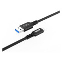 "Premium USB-C to USB-A cable"