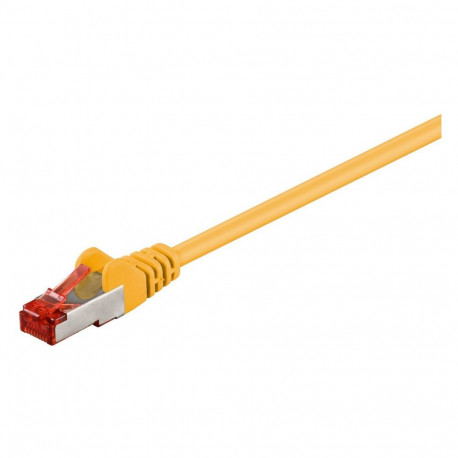 "F/UTP CAT6 1m Yellow PVC"