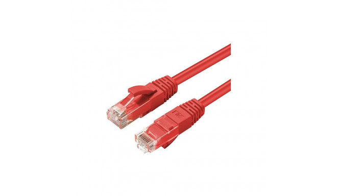 "CAT6A UTP 5m Red LSZH"
