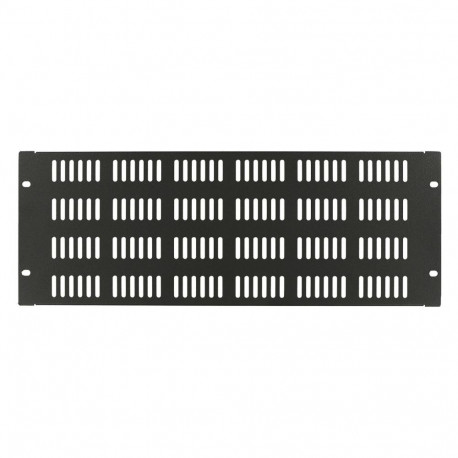 "4U 19inchSCREW TYPE VENTED BLANK PANEL BLACK"