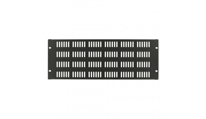 "4U 19inchSCREW TYPE VENTED BLANK PANEL BLACK"