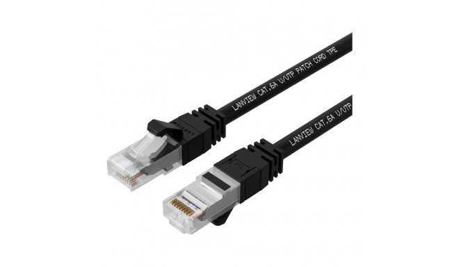 "CAT6A UTP 5m Black LSZH HIGH-FLEX"