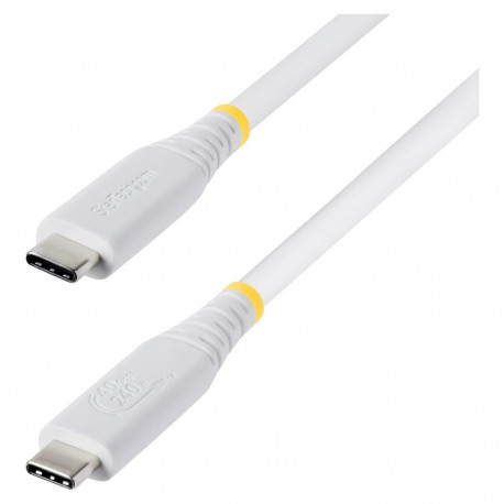 50cm USB4-kaabel, 40Gbps, USB-IF-sertifitseeritud USB-C laadimiskaabel 240W, 8K 60Hz–4K 240Hz DP2.1 