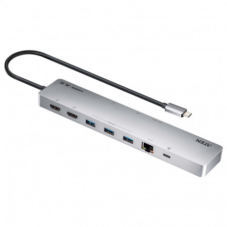 "ATEN UH3240 USB-C Dock 4K Dual Display mit Power Passthrough"