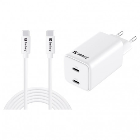 AC-laadija USB-C PD65W EU 3M