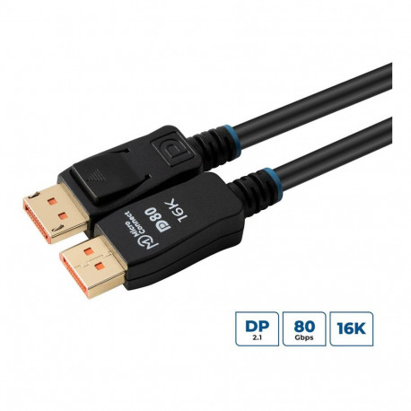 "16K DisplayPort 2.1 80Gbps"