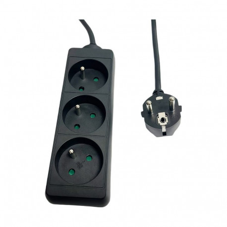"3-way Power Strip French Type"