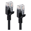 "U/UTP CAT6 0.3M Black Slim"