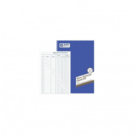 AVERY Zweckform kaupade/arvete saabumisraamatu blanketiraamat 930, 1tk