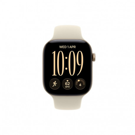 Apple Watch 12 GPS 42mm Light Gold Alu, Sand Sport Band - S/M