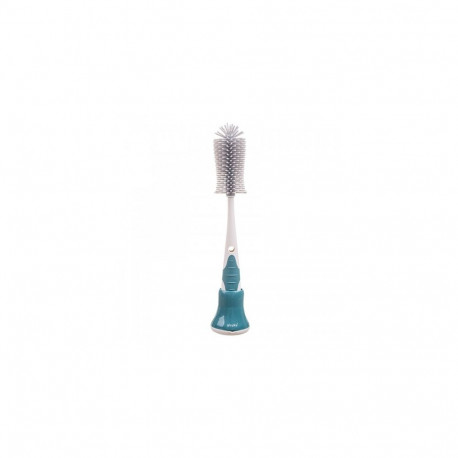 Akuku Silicone bottles, cups and teat brush with rack A0511