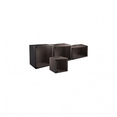 "19"" 15HE Wandgeh. Basic, Tiefe 450mm, unmontiert,schwarz"