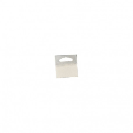 "Eurolochaufhänger 5.8 cm x 5.8 cm transparent"