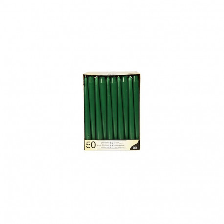"CANDLE PAPSTAR Kerzen 25 cm dunkelgrün"