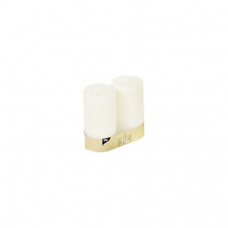 "CANDLE PAPSTAR Stumpenkerze 15 cm weiß"