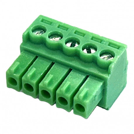 5 PIN roheline Phoenixi konnektor