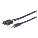 "3.5MM - 2 X RCA M-M"