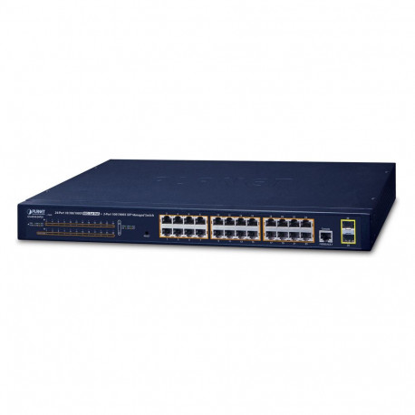 "Planet GS-4210-24P2S 24-Port Managed Switch"