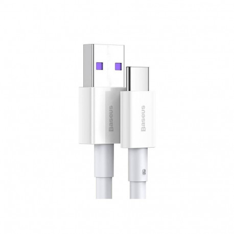 Baseus Superior Series Fast Charging Data Cable USB-A - USB-C 66W 2m / white