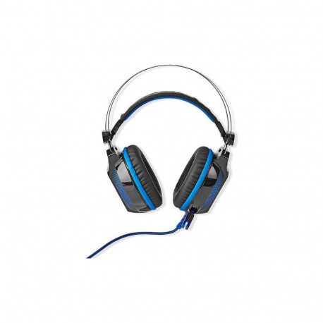 Nedis GHST500BK Gaming Headphones Over-Ear Surround USB Type-A Foldable Retractable Microphone