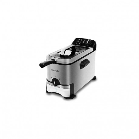 Cecotec CleanFry Infinity 3000 ProFilter Single 3 L 2400 W Deep fryer Black, Stainless steel