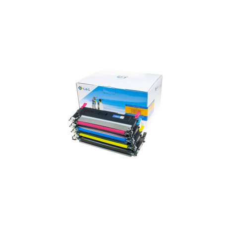 G&G 15003 toner cartridge 4 pc(s) Compatible Black, Cyan, Magenta, Yellow