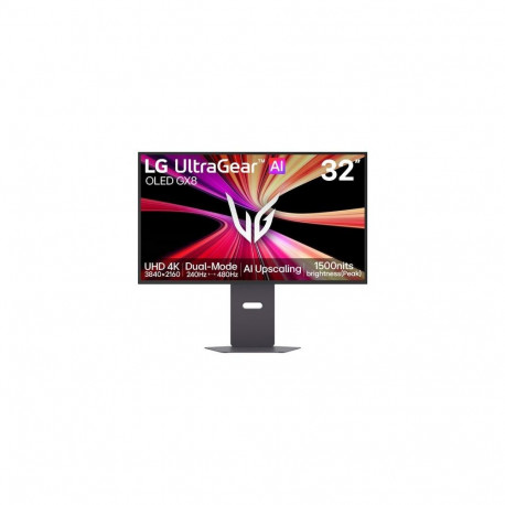 LG 32GX870B-B.AEU computer monitor 81.3 cm (32") 3840 x 2160 pixels 4K Ultra HD OLED Black