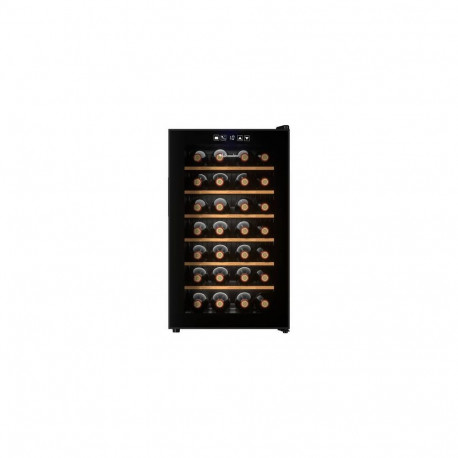 La Sommelière 28SILENCE wine cooler Hybrid wine cooler Freestanding Black 28 bottle(s)