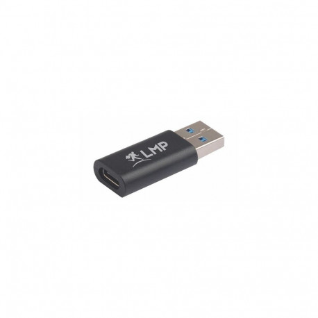 LMP 18985 cable gender changer USB-C USB-A Black