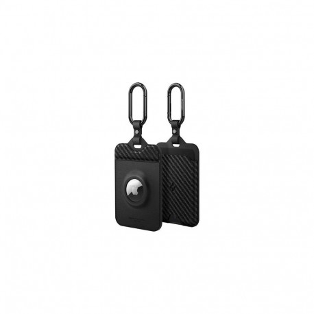 Spigen Air Fit Tesla Key Card Case with AirTag Slot (2-Pack) Carbon