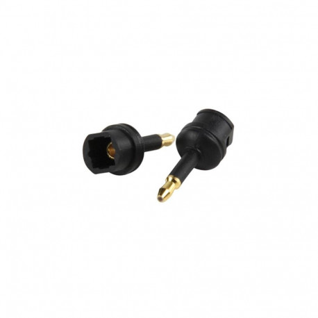 Valueline AC-062 cable gender changer Toslink 3.5mm Black