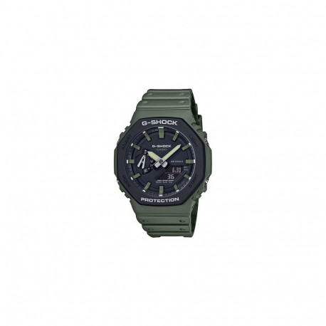Casio G-Shock GA-2110SU-3A Wrist watch Unisex Black Green