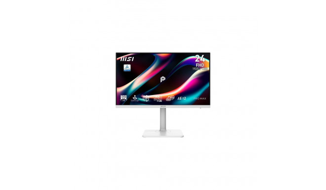 MSI PRO MAX 241PHW E14 computer monitor 60.5 cm (23.8") 1920 x 1080 pixels Full HD LCD White