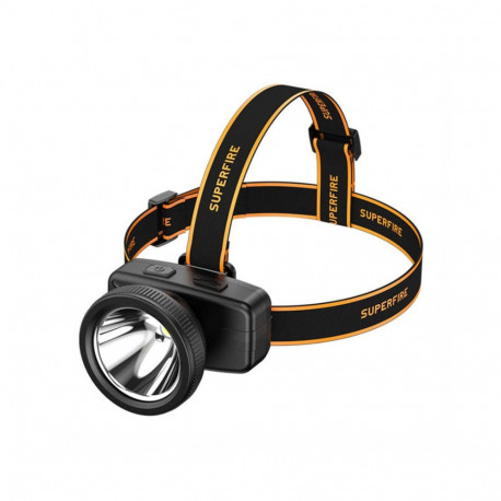 Superfire HL55 headlamp, 150 lm, USB-C, 4 modes, 270 m