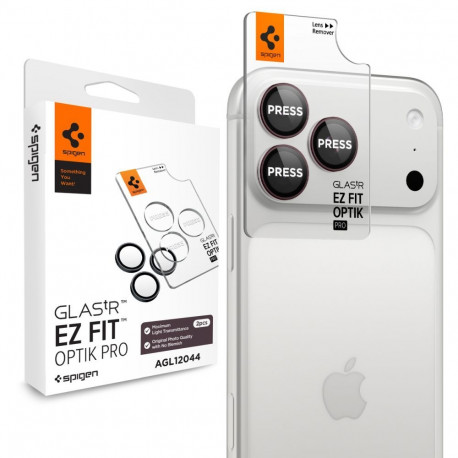 OSŁONA APARATU SPIGEN OPTIK PRO GLAS.TR EZ FIT CAMERA PROTECTOR 2-PACK IPHONE 18 PRO / 18 PRO MAX BU
