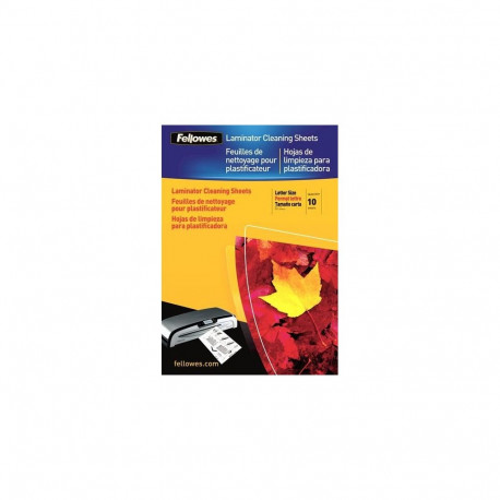 Fellowes LAMINATOR ACC CLEANING SHEET/10PCS 5320604
