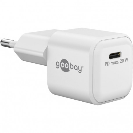 Goobay kiirlaadija 20W USB-C PD GaN Nano