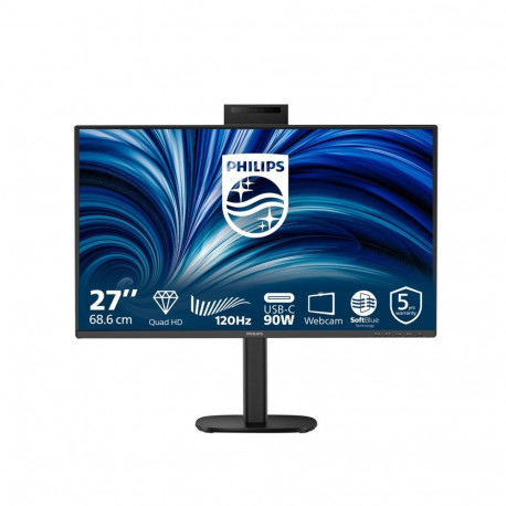 Philips 3000 series 27B2U3601H/00 computer monitor 68.6 cm (27") 2560 x 1440 pixels Quad HD LCD Blac