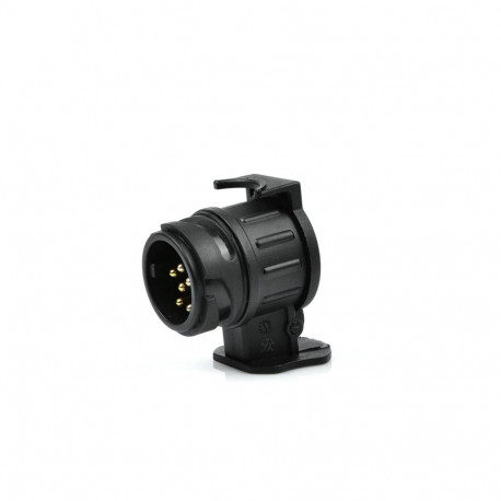 Geko G02332 adapter, 13/7 12V, 7-kontaktiline, Euroopa standard, ilmastikukindel